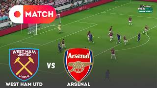 Arsenal vs West Ham United  League 2026 Match Simulation  eF