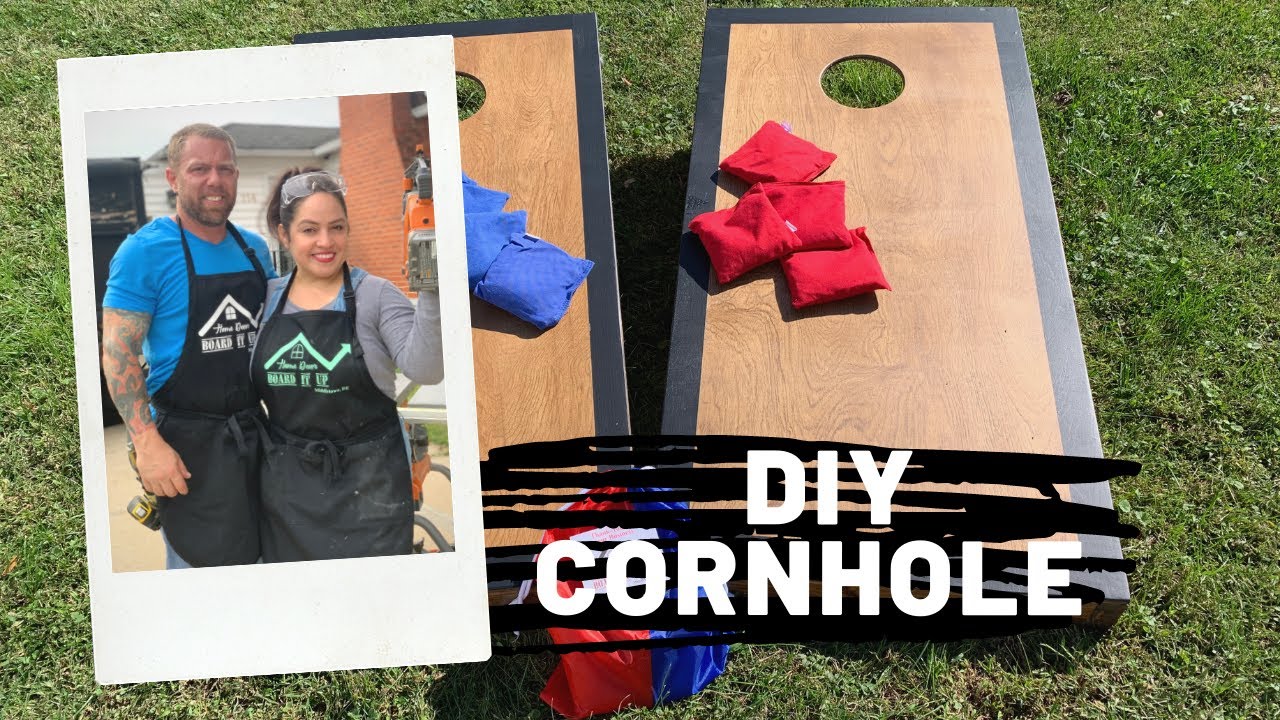 How to build a Regulation Size Cornhole Board - YouTube