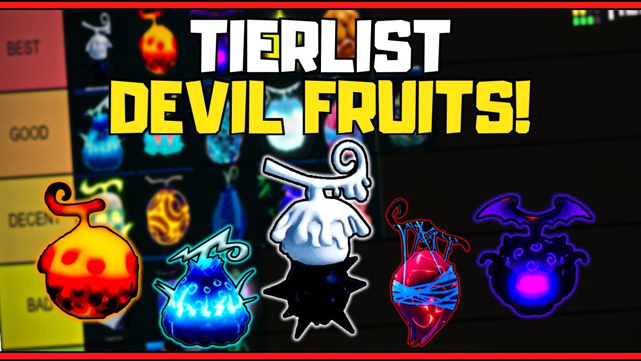 Ranking Every Devil Fruit On a Tier List in Grand Piece Online