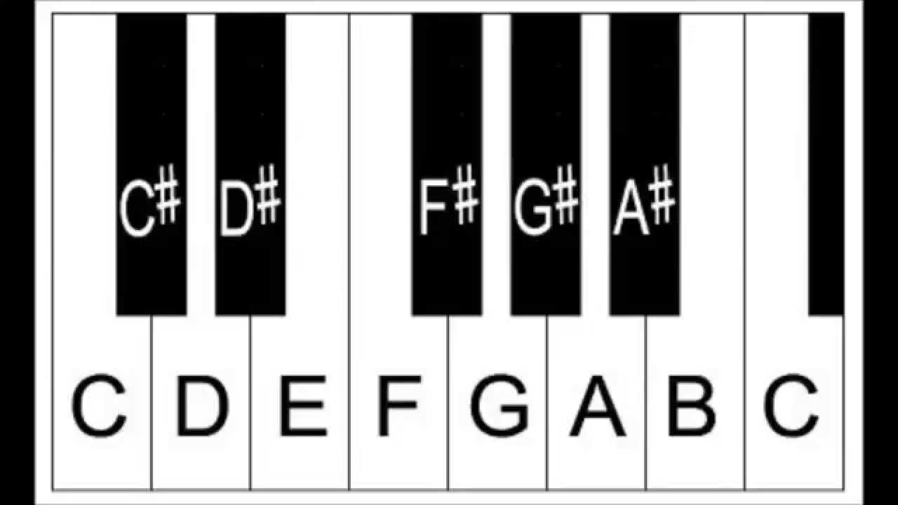 Piano Notes Symbols