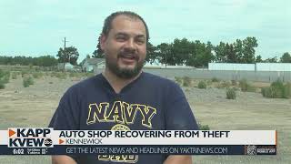 Kennewick auto shop recovering after burglary and theft early Thursday morning
