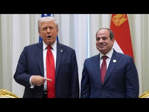 زيارة ترامب التاريخية إلي مصر
