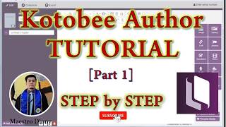 KOTOBEE AUTHOR TUTORIAL  Part 1   Tagalog EASY STEP by STEP Tutorial