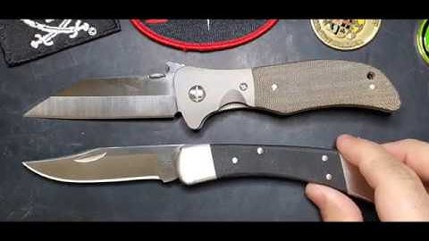 Emerson Knives Collection #44 - Ernest Emerson Custom Seax ( Prototype )
