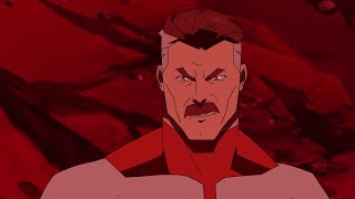 Omni-Man Destroys Flaxans Planet (Complete Scene) | Invincible [ITALIANO - 4K FULL HD]