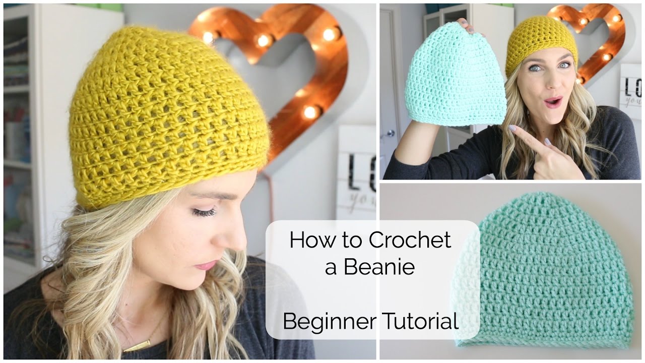 Featured image of post Crochet Hat Tutorial For Beginners - Double crochet hat&#039;s circle for beginners.