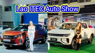 Ncig saib tsheb loj nyob Lao ITEC / Auto show / Ntxhuav Yaj Channel