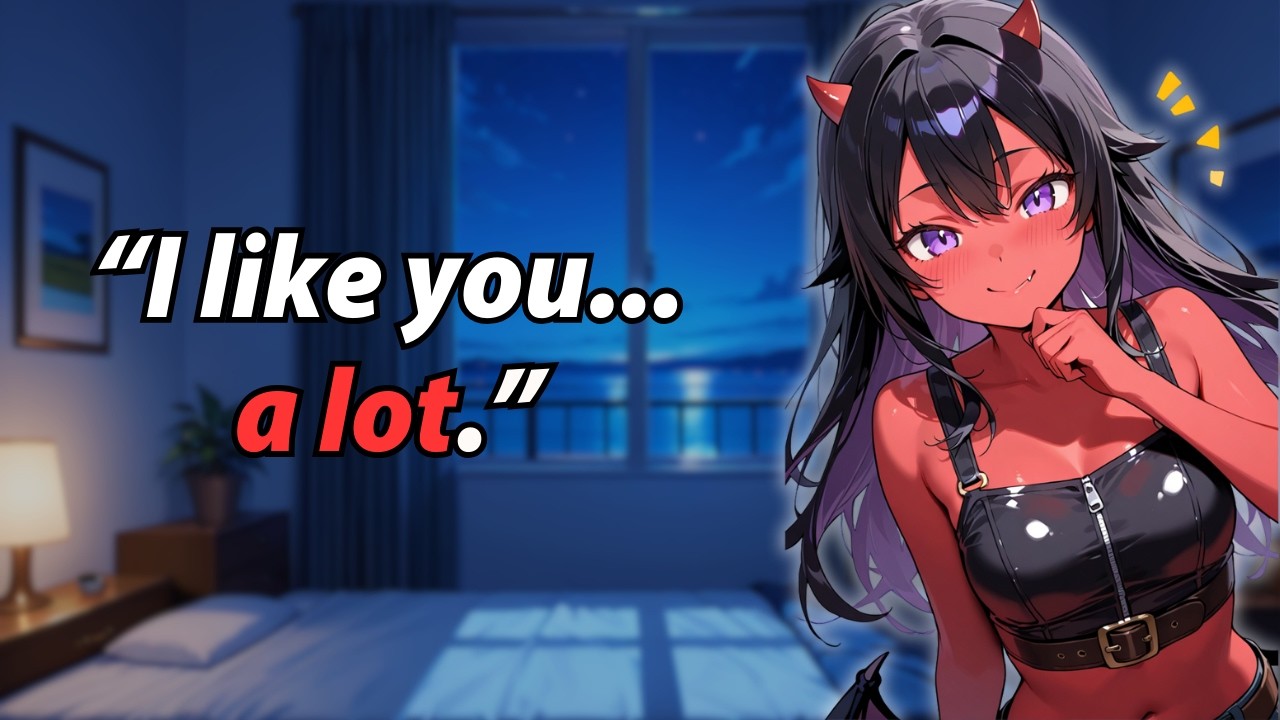 [F4A] Кокетливый демон, питающийся любовью, признаётся тебе в своих чувствах [От друзей к влюблён...