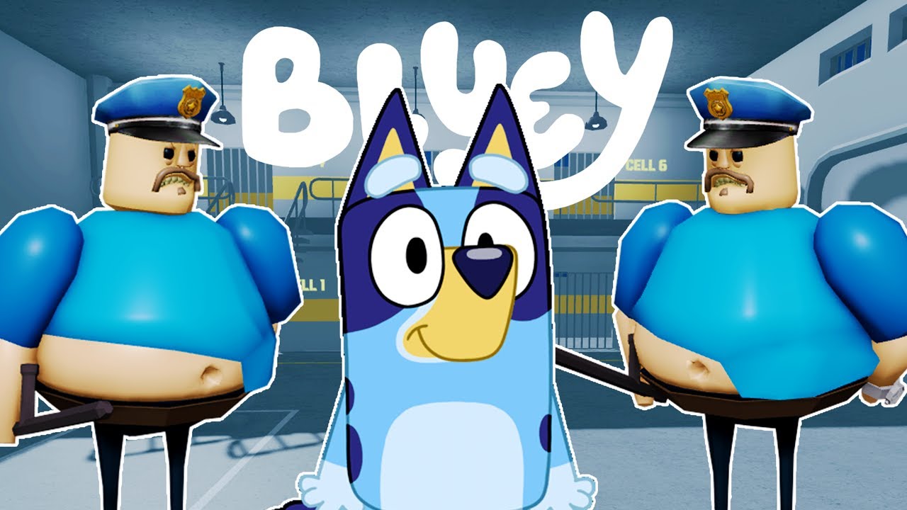BLUEY y la PRISION de BARRY 🐶 ¡Episodios Completos! 🔴 | Las Aventuras de BLUEY en MINECRAFT y ROBLOX