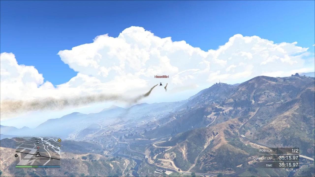 Free-Aim Chopper 1v1 Shots - GTA Online