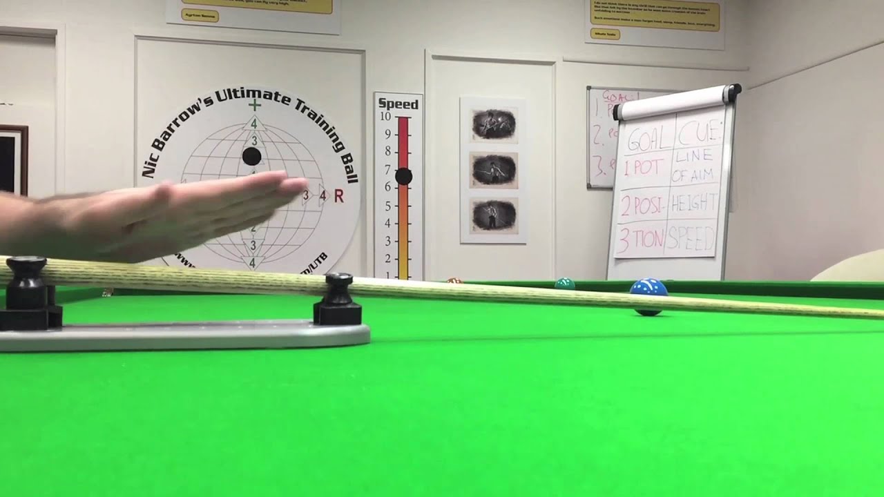 Nic Barrow's Cue Action Trainer