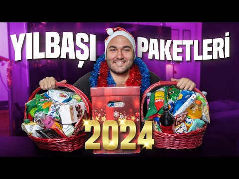 2024 YILBAŞI PAKETLERİNİ İNCELEDİM! (1695 TL)