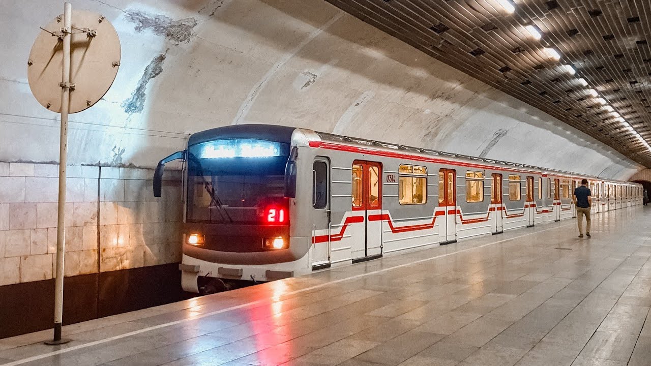 Модернизированные вагоны типа: 81-717/714 ~ 81-717.5/714.5 ~ Ема-502 ~ Ем508т/Еж3 в Тбилиском метро