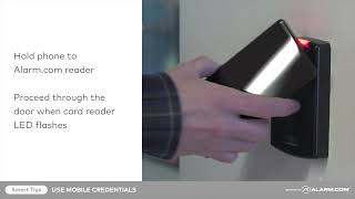 Access Control - Using Mobile Credentials