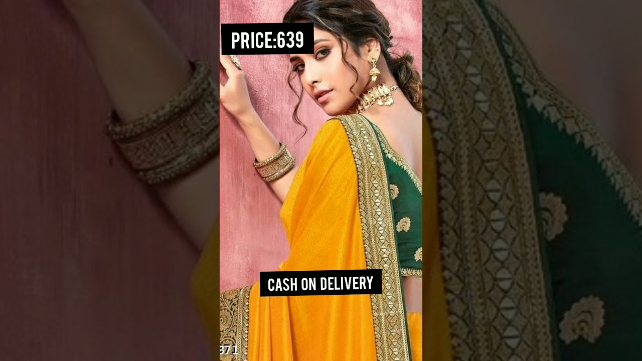 best silk embroidery saree under 700 | एंब्रॉयडरी सारी 700 के अंडर 