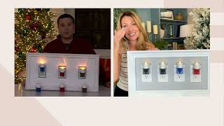 Luminara Flameless Set of 2 Nightlights in Color Choice on QVC