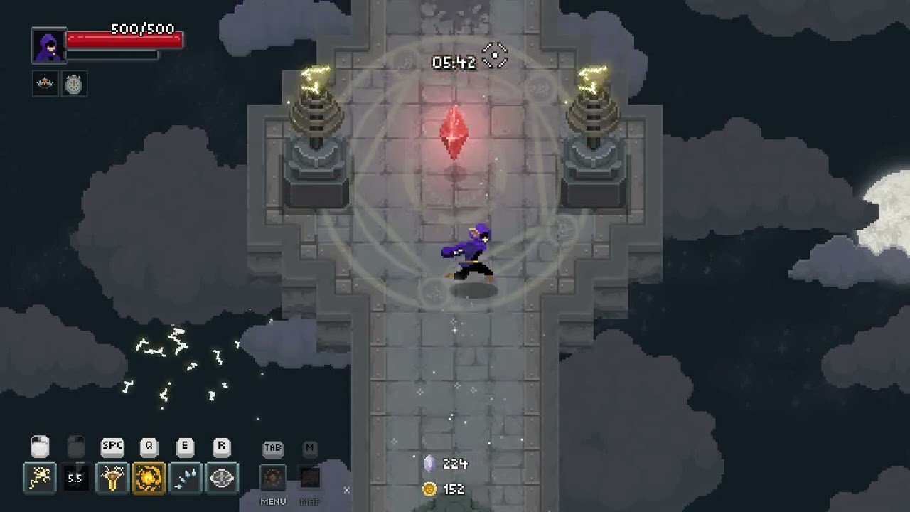 Wizard of legend, boss rush, random cards, hard difficulty, epic Shura fight