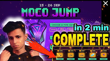 HOW TO COMPLETE MOCO JUMP EVENT | FREE FIRE MOCO JUMP EVENT | FREE FIRE NEW EVENT | MOCO JUMP EVENT