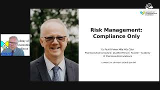 Risk Management Compliance Only | Linkedin Live