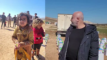 Donations delivered in Syria Idlip