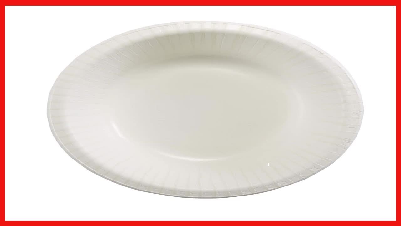 Dixie Basic 12oz. Light-Weight Disposable Paper Bowls by GP PRO (Georgia-Pacific), White, DBB12W