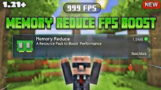 MEMORY REDUCE FPS BOOST FOR MCPE 1.21+ | FPS BOOST & LAG FIX screenshot 2