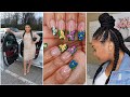 High Maintenance Week # 2: Feed In Braids, Spring Glitter Nails, 3D Nail Art, Car Wash.