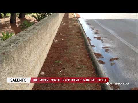 Video 26 SETTEMBRE 2026 - SALENTO - DUE INCIDENTI MORTALI IN POCO MENO DI 24 ORE NEL LECCESE