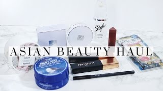 Korean and Japanese Makeup + Skincare Haul, korean makeup, korean skincare, asian beauty haul