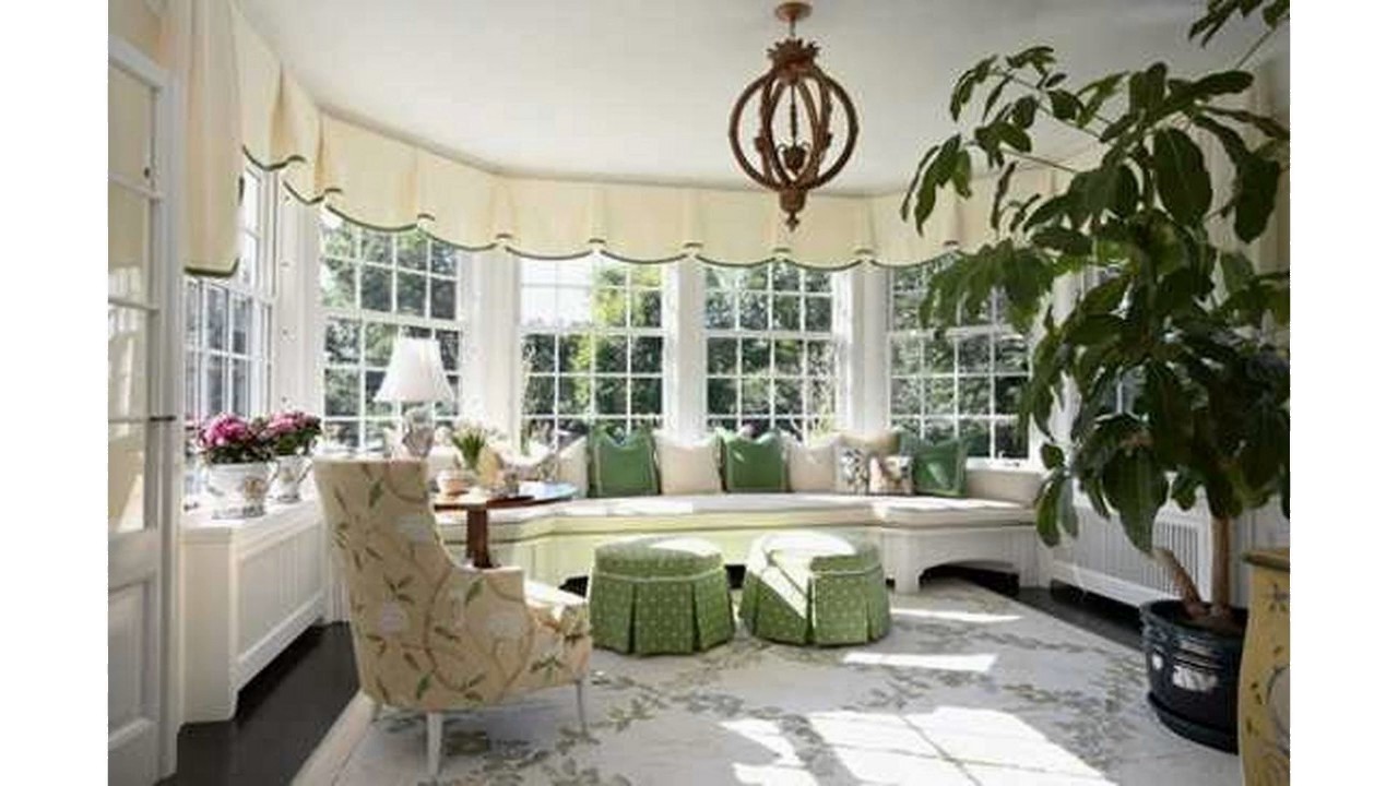 Living room bay window ideas - YouTube
