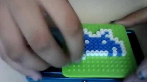 Perler Bead: Space Invader