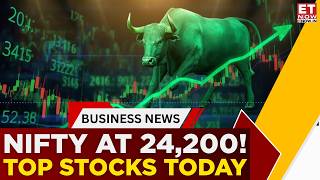 Opening Bell: Sensex Drops Over 150 Pts, Nifty Tests 24,200; Eternal, Adani Ports Fall 2% Each