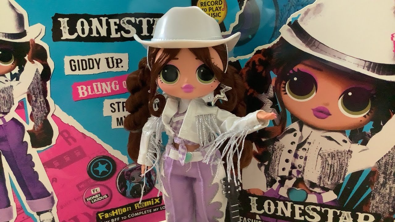 LOL SURPRISE OMG REMIX LONESTAR DOLL REVIEW - YouTube