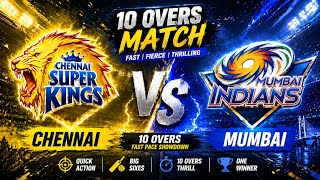 RCPL IPL Chennai vs Mumbai | 10 Overs Ultimate Rivalry | High Voltage Thriller 🏏🔥