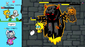 Killing Boss & Traitor in (EvoWorld.io)