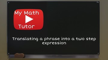 Translating a phrase into a two-step expression