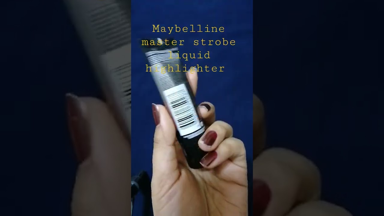 Maybelline master strobe liquid highlighter!! 