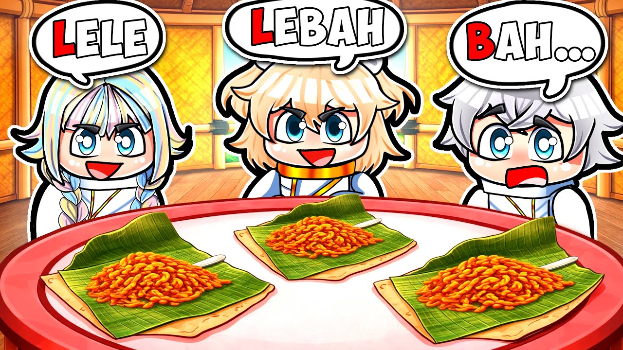 Aku Tantang Suami dan Anakku Main Sambung Kata di Roblox!