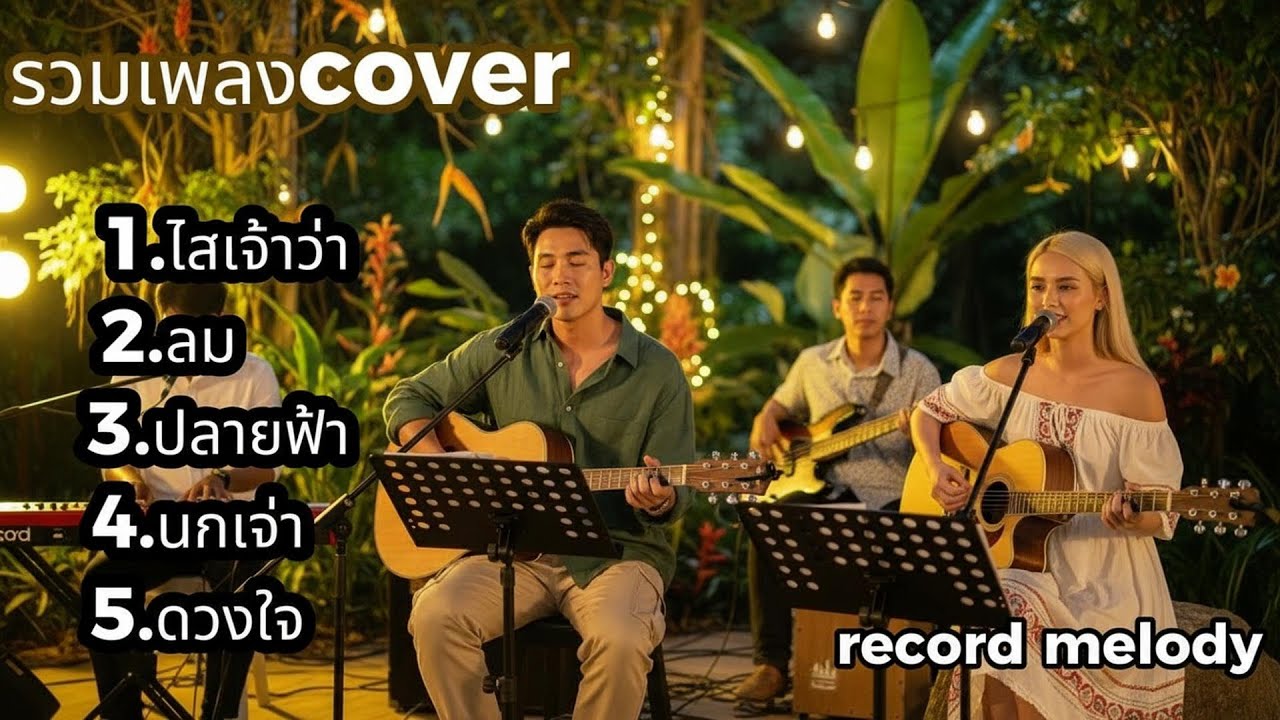 Acoustic Cover โคตรเพราะ! ฟิลดีระดับคาเฟ่ริมทะเล | record melody