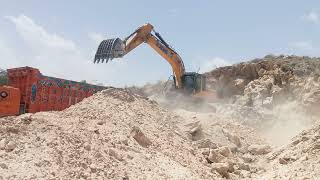 Amazing excavator dumper loading operator view trucks,, heavy machinery excavator #excavator#trucks