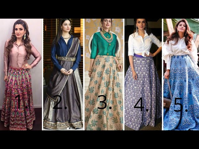 How to wear long skirts as lehengas this festive season | Vogue India