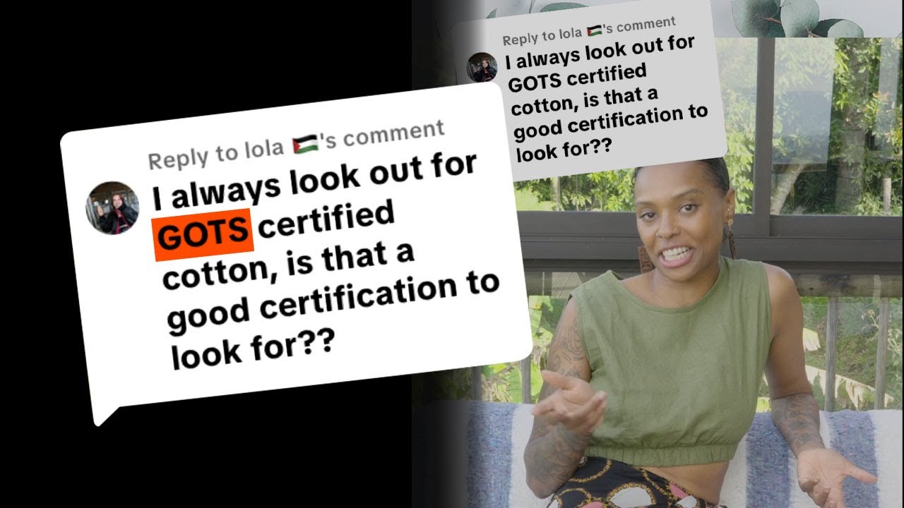 how GOTS certification could be a fake organic cotton