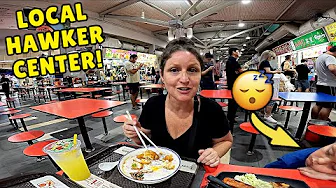Singapore Street Food on a Budget at ABC FOOD CENTRE 🇸🇬 | Local Cheap Eats & One Sleepy Kid