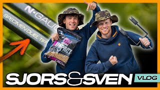 Statisch Karpervissen met een Gevaarlijke Challenge  | Sjors & Sven Vlog | Tackle Guru Benelux