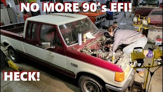 UPGRADING the Fuel Injection System on my 1989 F150  Part 3
