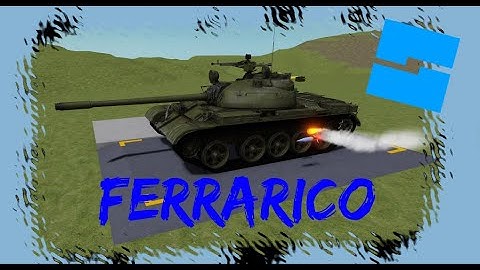 How to set up Ferrarico Tanks in Roblox Studio