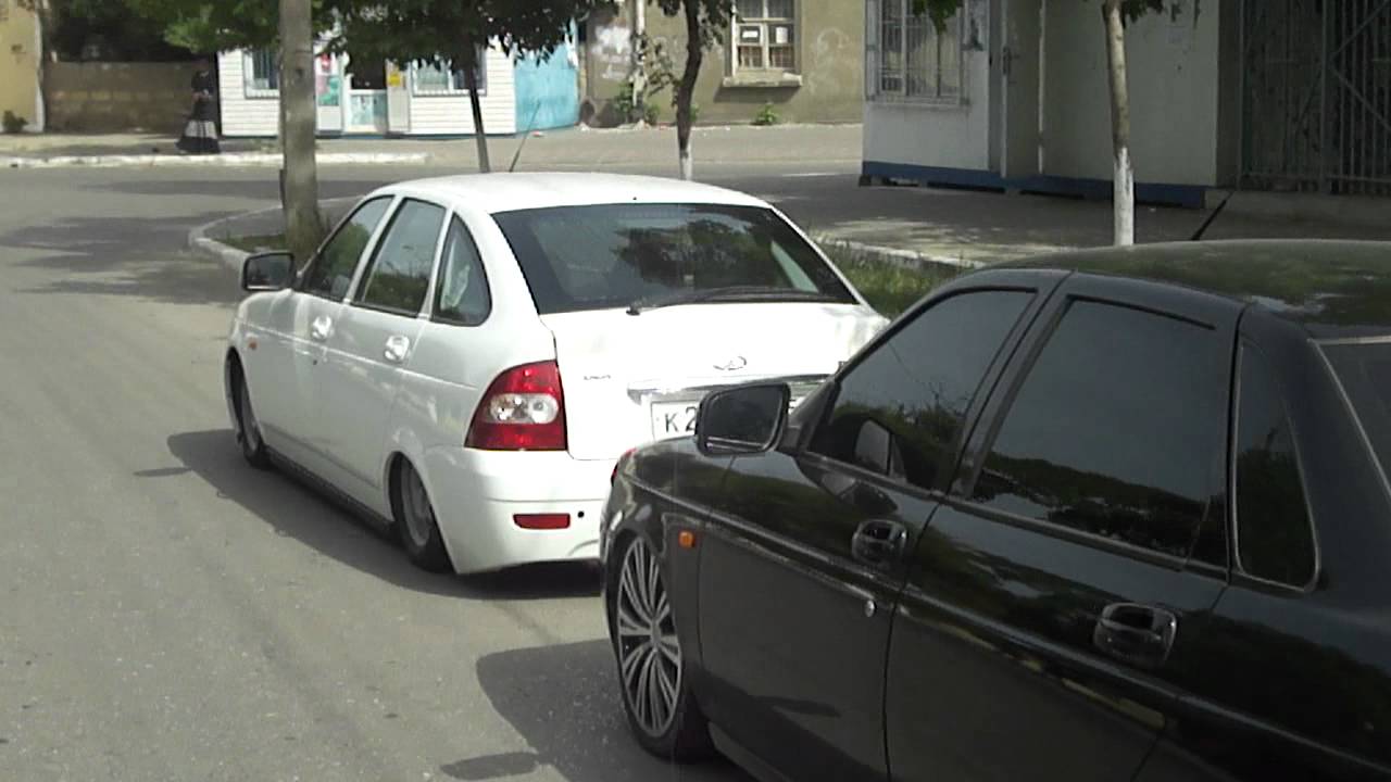Приора на пневме в минусах