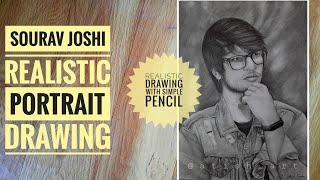 Sourav Joshi Portrait Drawing || @souravjoshivlogs7028 @SouravjoshiArts  #portraitpainting
