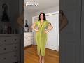 Curvy Model’s Green Outfit Stylish Looks 2026 #curvyfashion #plussize