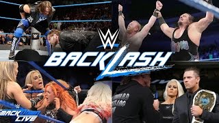 WWE Backlash 2016 Full Match Card Predictions!